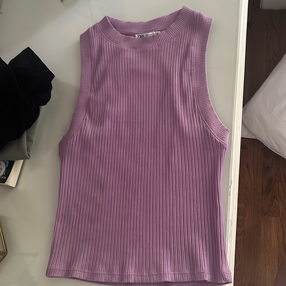 Zara Purple Tank